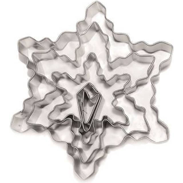 Eddingtons Snowflake Cutters In Tin