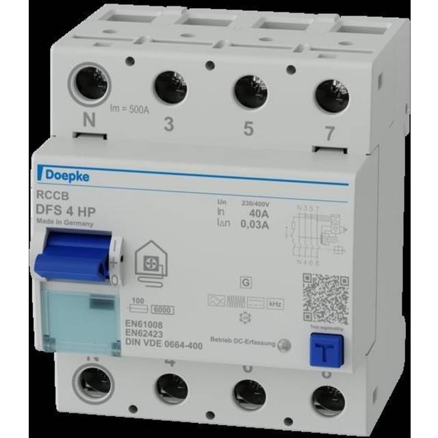 DFS4 040-4/0,03-HP - Residual current breaker 4-p DFS4 040-4/0,03-HP