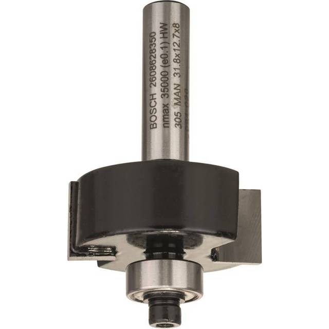 Bosch 1x PRO Frässtål falsfräs (för Mjukt trä, Hårt trä, Ø 31,8 mm, Professional Tillbehör Handöverfräs, Kantfräs)