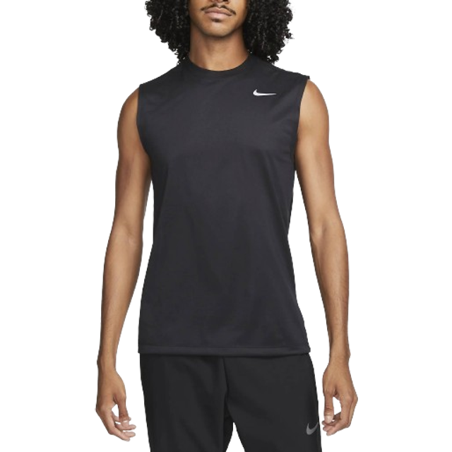 Nike Training Dri Fit Logo Vest T Shirt Black