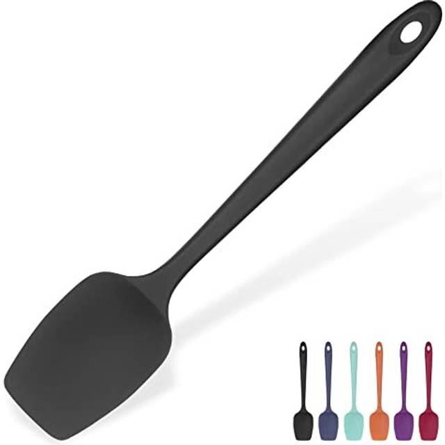 Heat Resistant Silicone Spoon Spatula: U-Taste 315? Heat Proof Flexible Seamless Rubber Spatula, Baking Cooking Silicon Kitchen Utensil for Nonstick