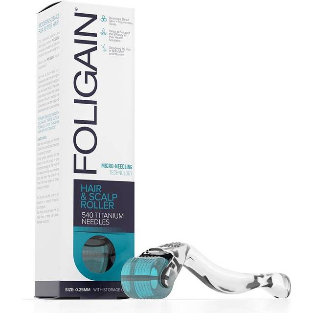 FOLIGAIN HAIR & SCALP ROLLER with 540 Titanium Needles