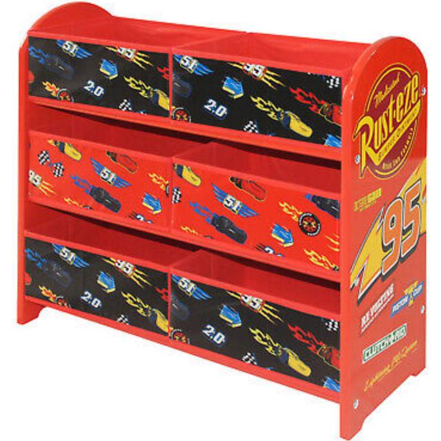 Disney Cars Lightning Mcqueen Core Storage Unit - Red