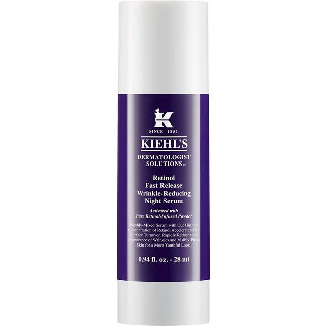 Kiehl's Dermatologist Solutions Retinol Fast Release Wrinkle-Reducing Night Serum Nattserum mot rynkor  med retinol 28 ml
