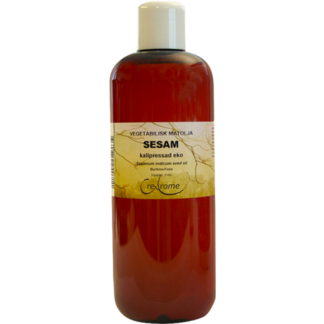 Crearome Sesamolja Kallpressad Eko 500 ml - Multi