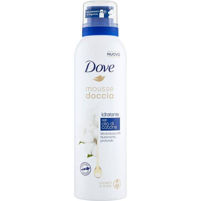 Dove Mousse Shower with Moisturizing Cream Cotton Oil 200 ml