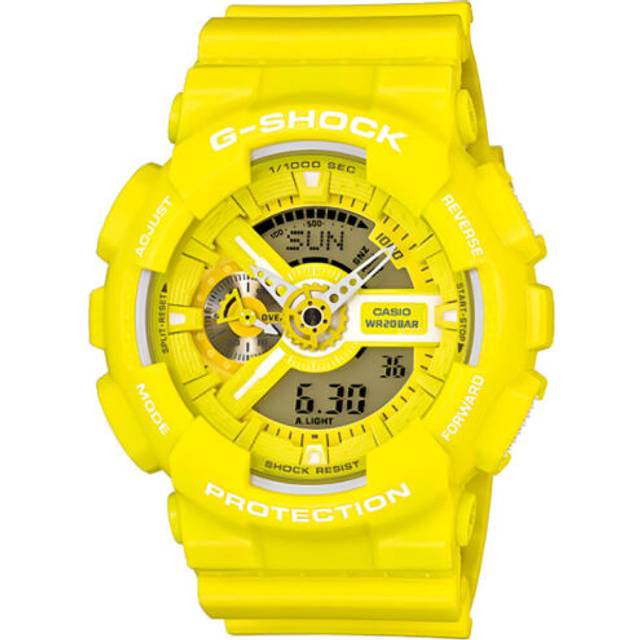 CASIO G-Shock Analog-Digital 'Yellow' - yellow - Free