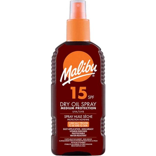 Malibu Dry Oil Spray SPF15 200ml