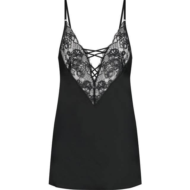 Hunkemöller Kaely Slip Dress Black - XL