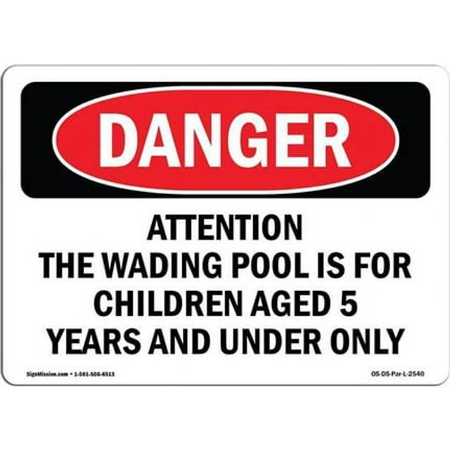 SignMission OS-DS-A-710-L-2540 7 x 10 in. OSHA Danger Sign - Unsafe Conditions Logging Activity Keep Out