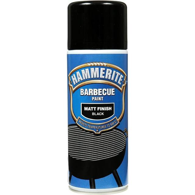 AMK? Hammerite High Heat Spray Paint Resists Up To 600?C Matt Black VHT XHT 400ml