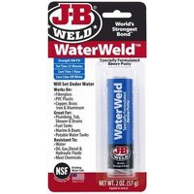 J-B Weld WaterWeld Epoxy Putty 57g - White - One Size