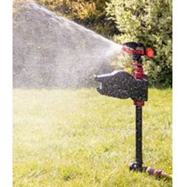 PestBye Jet Spray Battery Operated Motion Activated Cat Scarer & Repellent Animal Repeller (Batteries Not Included) - Black - One Size