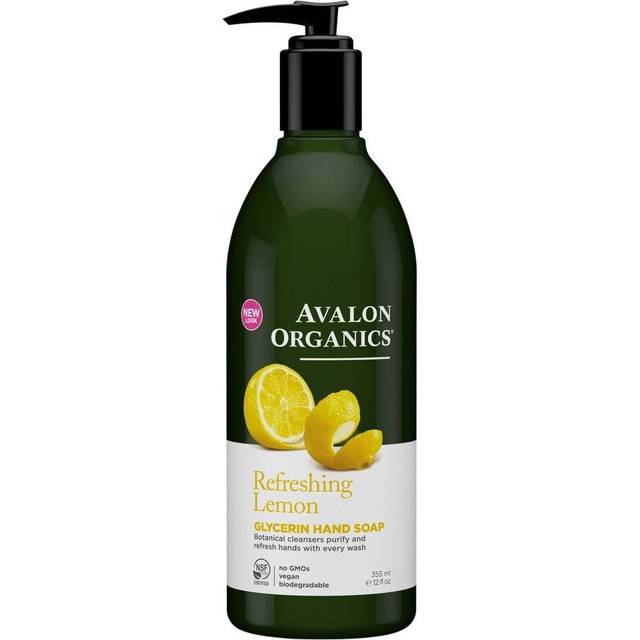 Avalon Organics Refreshing Lemon Glycerin Hand Soap - 355ml