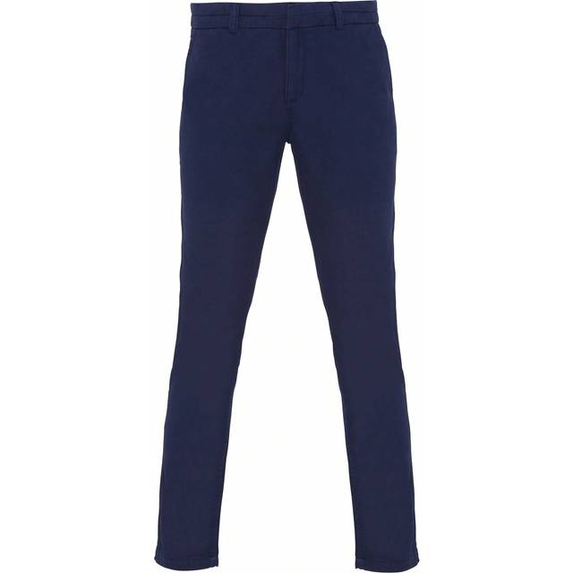 Asquith & Fox Womens/Ladies Casual Chino Trousers (Navy)
