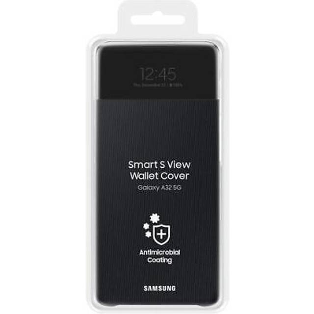 Samsung galaxy a32 5g smart s view wallet cover black official