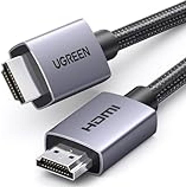 UGREEN HDMI-kabel 4K 60Hz 2K 144/120Hz 1080P 144/165/240Hz, 18Gbps höghastighets HDMI arc-kabel, HDMI 2.0-kabel UHD ARC HDR Dolby Atmos HDCP 3D Kompatibel med Soundbar TV/PS5/PS4/Xbox/Monitor (2M)
