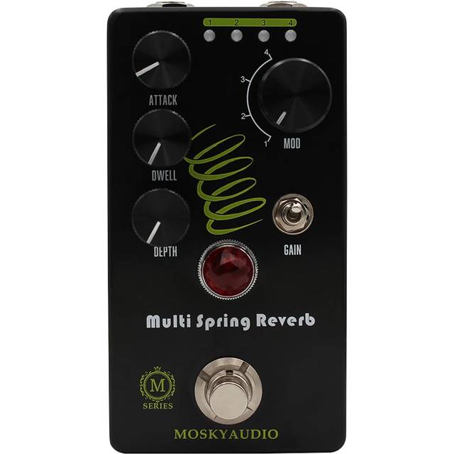 Mosky Multi Spring Reverb guitar-effekt-pedal