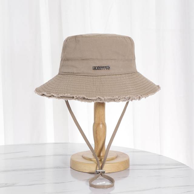 SHEIN Street Metallic Letter Embellished Flap Edge Bucket Hat With Sun Protection For Women, Summer Outdoor Activities