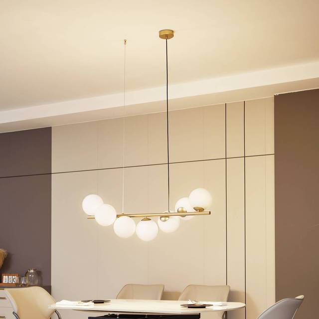 Lucande - Isandro 7 Pendant Gold/Opal