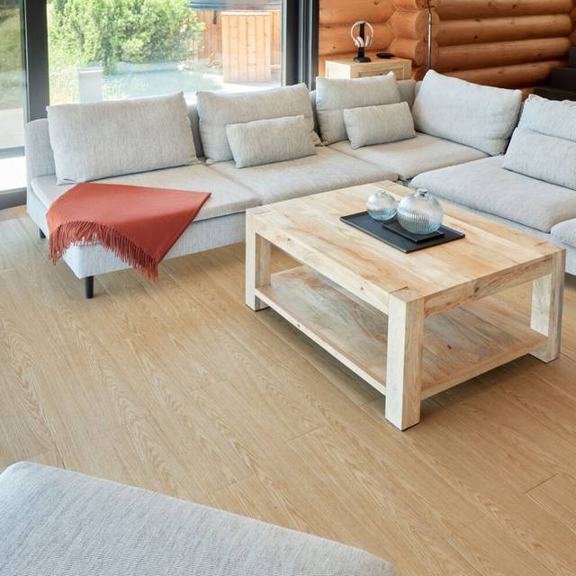 (Natural Wood, 36) Self Adhesive Floor Planks (91.4x15.2cm) - Peel And Stick Vinyl Flooring