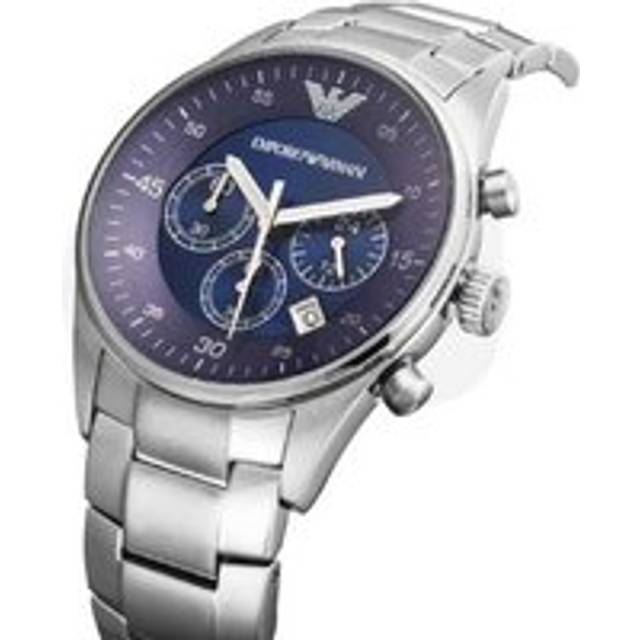 Emporio Armani Ar5860 Luxury Men'S Watch | Wowcher - Silver