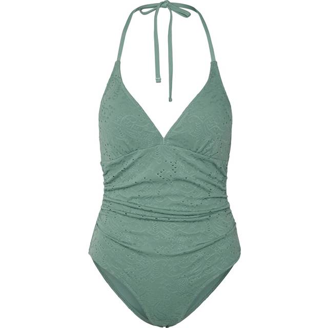 Vero Moda - Baddräkt vmIsla Swimsuit - Grön