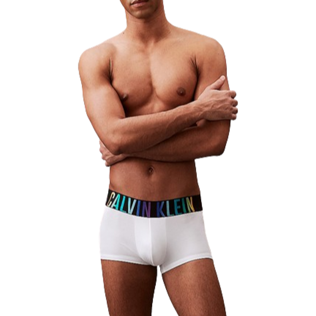 Calvin Klein Low Rise Comfortable Minimalist Logo Boxer Briefs Men underwear White NB3944-110 L