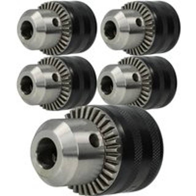 Kress - 5x Clamping Chuck Jaw Adapter 1.5 - 13mm - 13mm (1/2') x 20 Replacement for 30648 for Screwdriver Drill, Hammer Drill