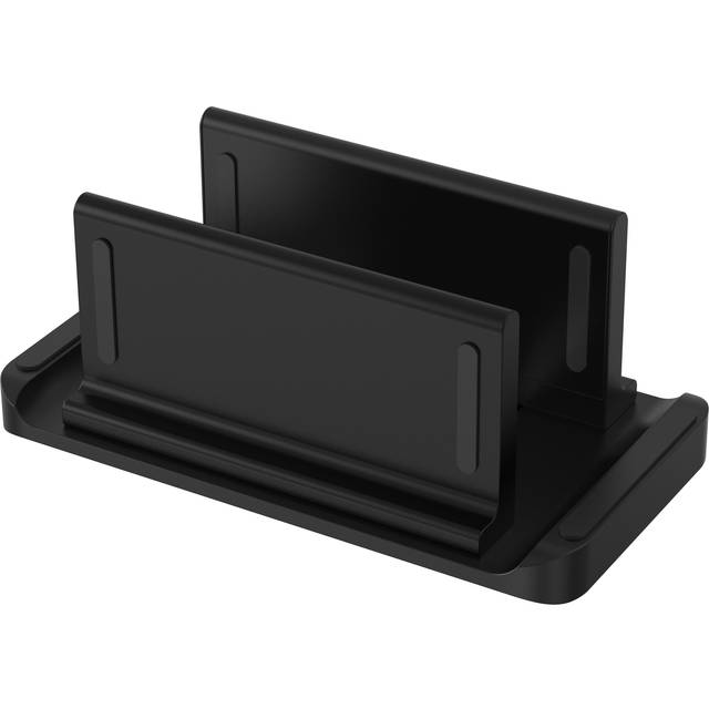 Multibrackets M Thin Client Holder and Stand - Monteringskomponent (monteringskonsol, fäste för tunn klient/CPU-hållare) - för mini-PC - plast, stål - svart - väggmonterbar, skrivbord, under skrivbordet, stångmontering, bakom skärmen