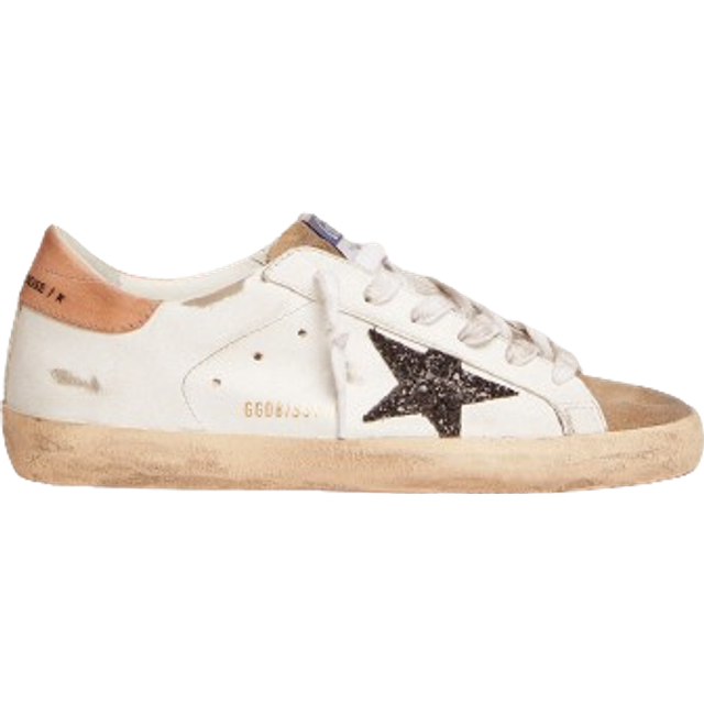 Super-star Classic with List low-top leather sneakers - GOLDEN GOOSE DELUXE BRAND - gender_Woman - White (38)