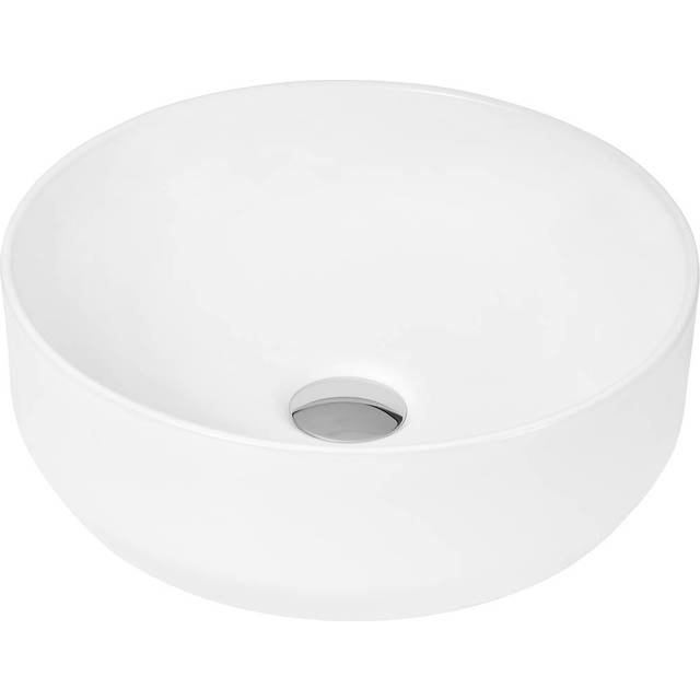 Bathroom hudson reed vessel sit-on countertop basin 350mm white modern sink