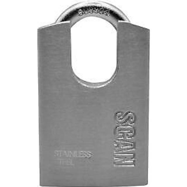 Scan ZB113-40 Stainless Steel Shrouded Padlock 40mm
