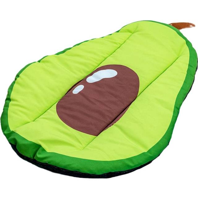 Cat Bed Mat Summer Cooling Pet Mat Ice Pad Dogs Sovmattor för katt andningsbar kylande husdjursbädd frukt tvättbar husdjursplatta