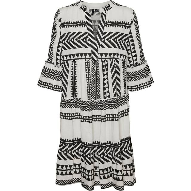 VERO MODA damtunika, Snow White/Aop: ibiza svart, XS