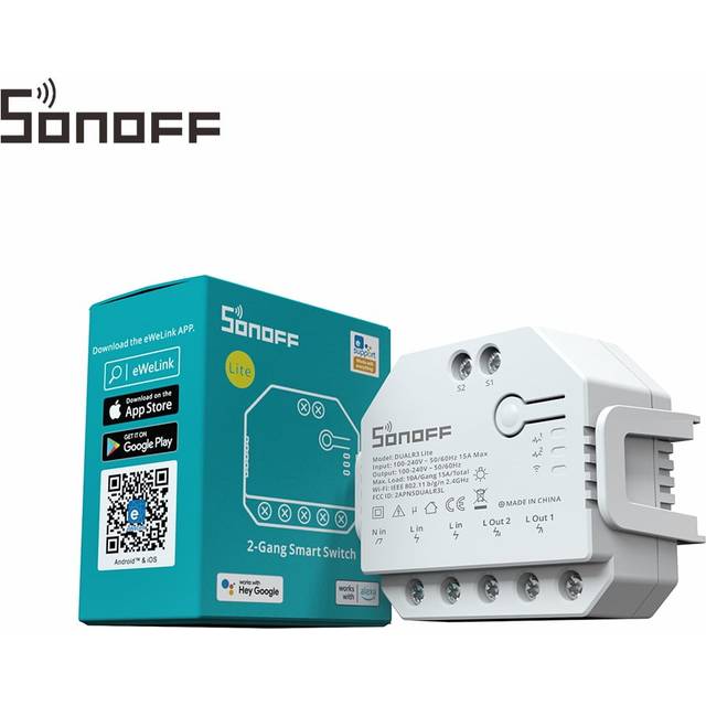 Dual R3 Lite smart switch med 2-vägs kontroll
