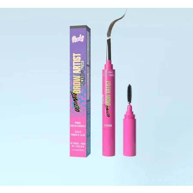 Rude Ultimate Brow Artist Pomade and Brush - Taupe - Eyebrow Product
