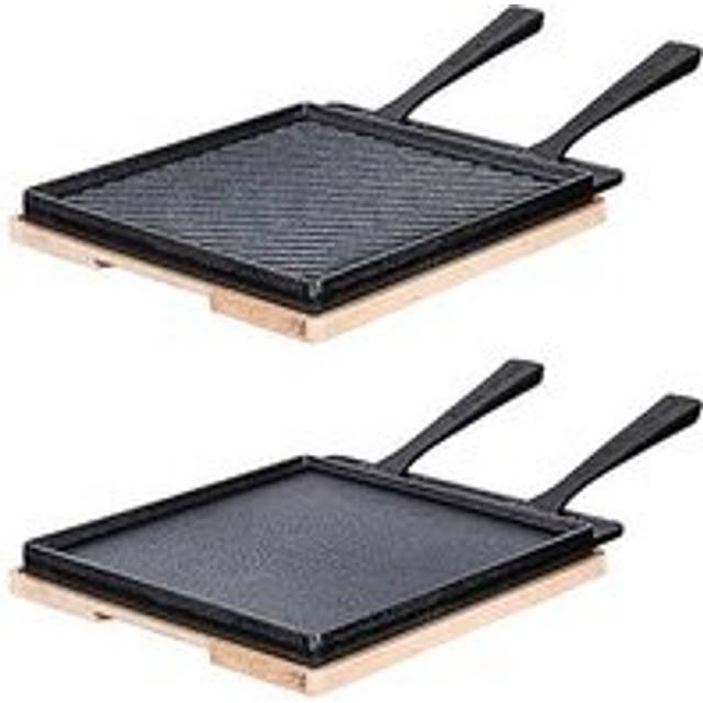 GEORGE FOREMAN GFDSG01 Dual Sided Griddle Plate - Black