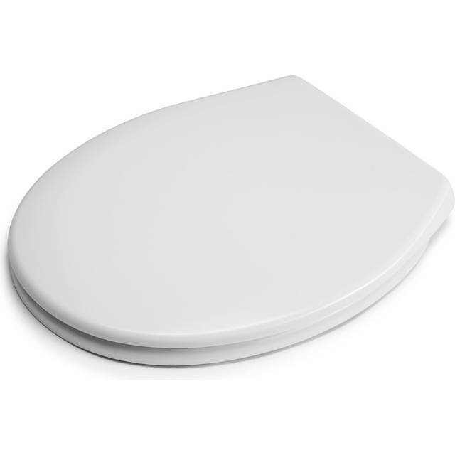 Croydex - Flexi-Fix Constance Thermoset Plastic Toilet Seat White