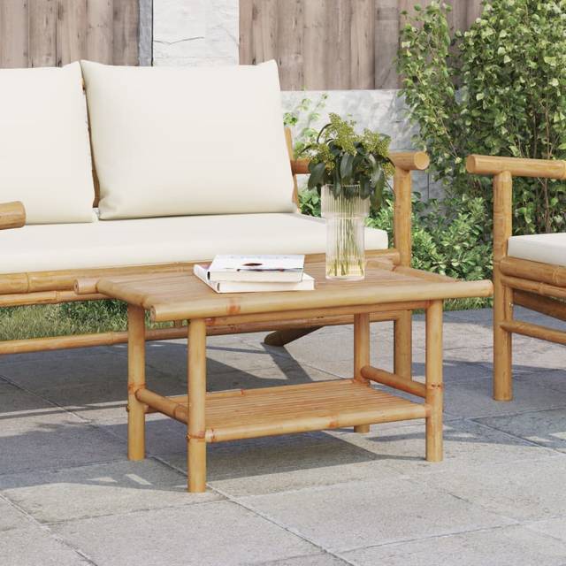 vidaXL Coffee Table 70x40x35 cm Bamboo - Brown