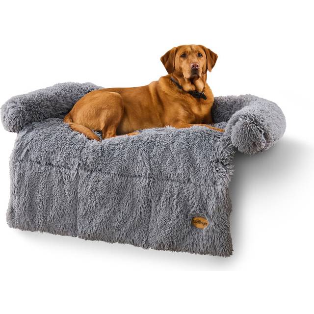 Silentnight Pet Super Soft Sofa Protector Calming and Easy Care - Grey (Small (11 -25 lbs))