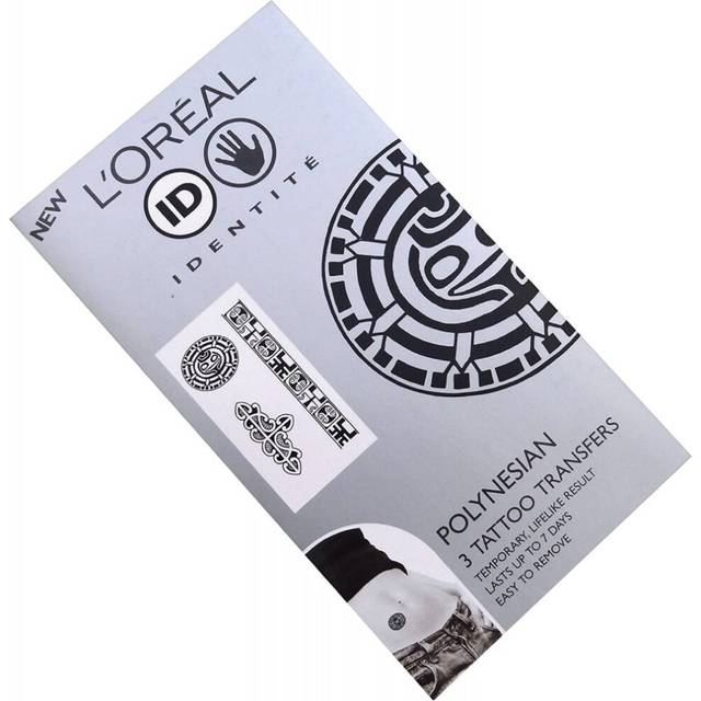 Loreal Identite Tattoo Body Art Transfers Polynesian