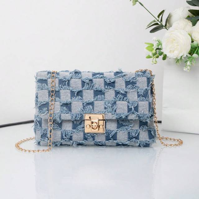 SHEIN New Spring/Summer European & American Fashion Women Handbag, Versatile Small Square Shoulder & Crossbody Bag, Wholesale