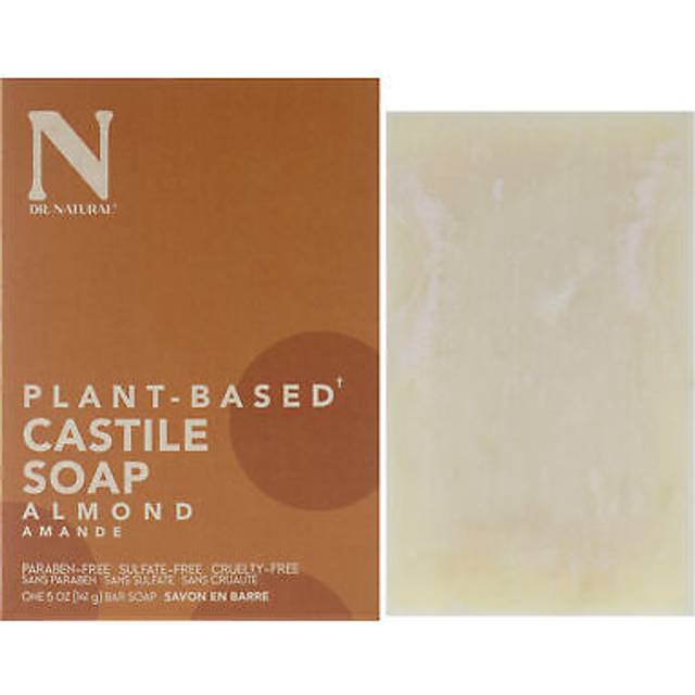Castile Bar Soap - Almond by Dr. Natural for Unisex - 5 oz Soap