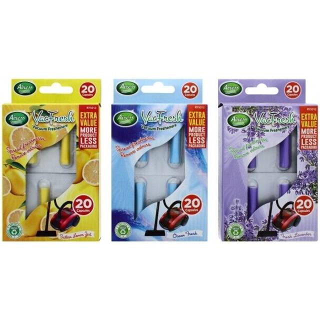 20 vacuum air fresheners henry hoover scented capsules tubes hoover dust bags