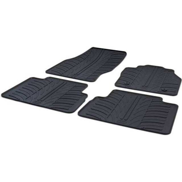 Car Mats for Ford C-Max Mk.2 2010 - 2019 | Gledring Custom-Fit Black Rubber Floor Mat Set
