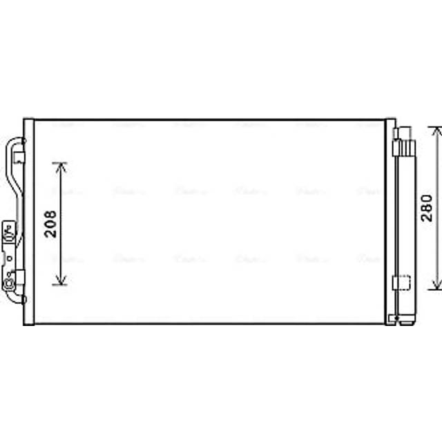 AVA BWA5434D Cooling Condenser