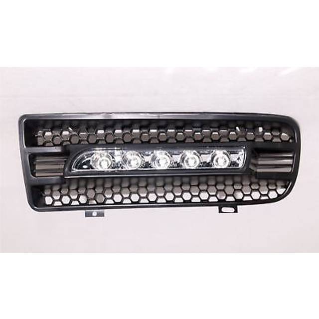 Vw golf mk4 (08.97-10.03) front foglight cover set with led drl