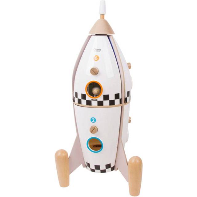 Classic World Wooden Rocket Ship