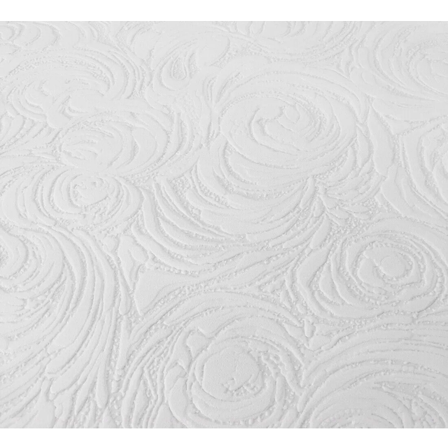 Anaglypta White Blown Vinyl Embossed Textured Paintable Pattern Wallpaper 2613-11